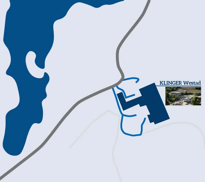 Location of KLINGER Westad.